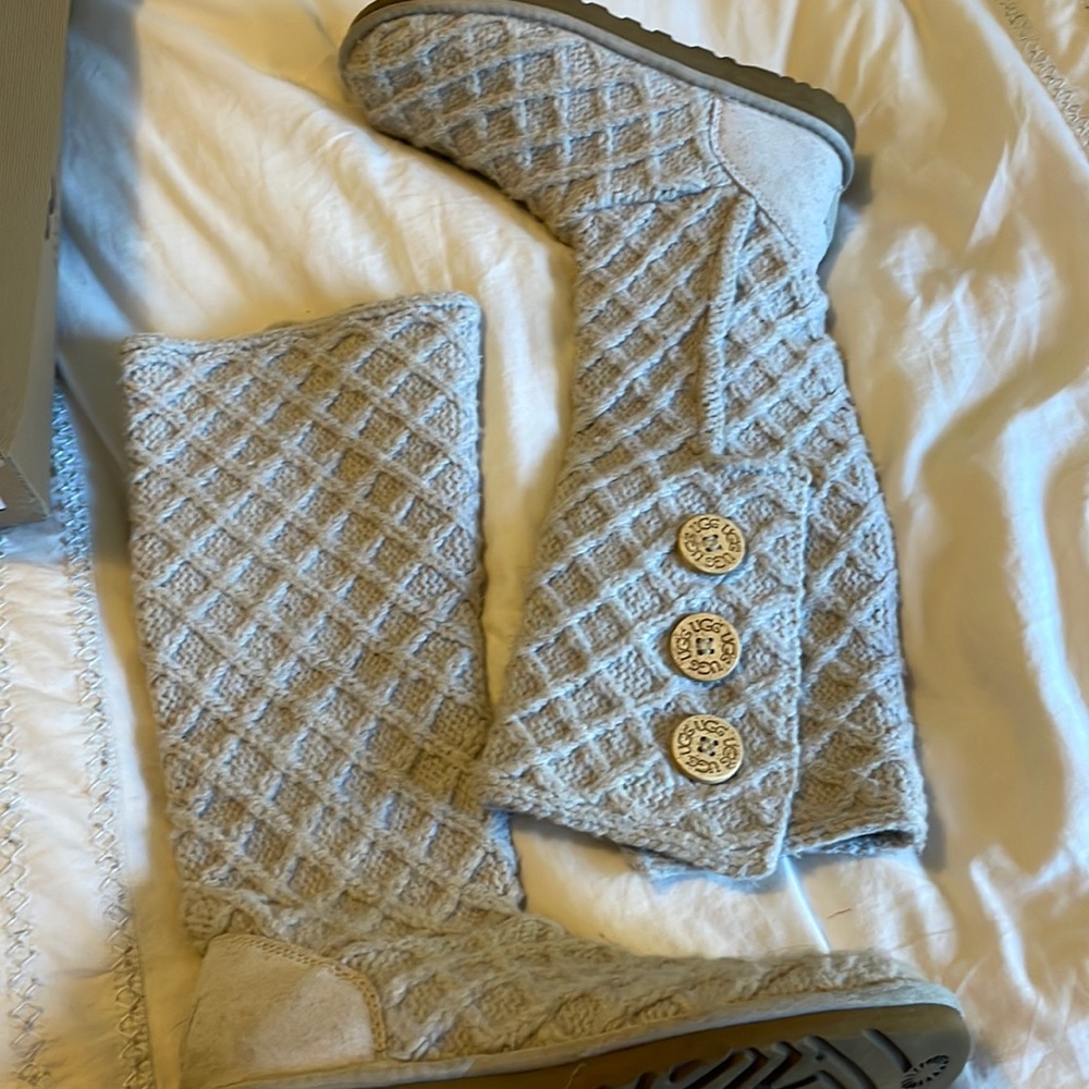 W lattice carry UGG Boots